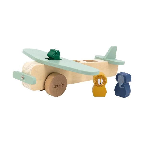 Trixie Houten Dieren Vliegtuig 4 Trixie Houten Dieren Vliegtuig - Afbeelding 2