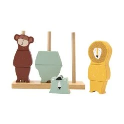Trixie Houten Puzzel Stapeltoren -Kinderspeelgoed trixie houten puzzel stapeltoren 1 81a5