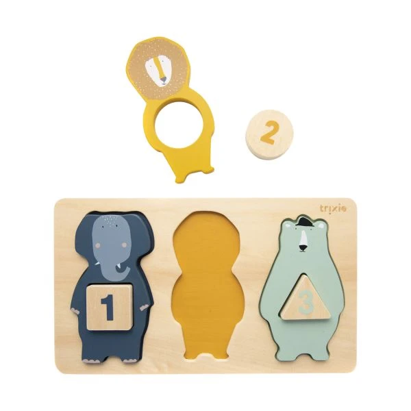 Trixie Houten Telpuzzel 4 Trixie Houten Telpuzzel - Afbeelding 2