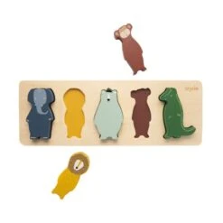 Trixie Houten Vormenpuzzel -Kinderspeelgoed trixie houten vormenpuzzel 2 f300