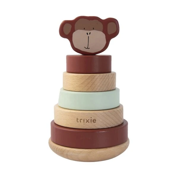 Trixie Mr. Monkey Houten Stapeltoren 3 Trixie Mr. Monkey Houten Stapeltoren