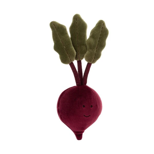 Jellycat Vivacious Vegetable Beetroot Knuffel 3 Jellycat Vivacious Vegetable Beetroot Knuffel